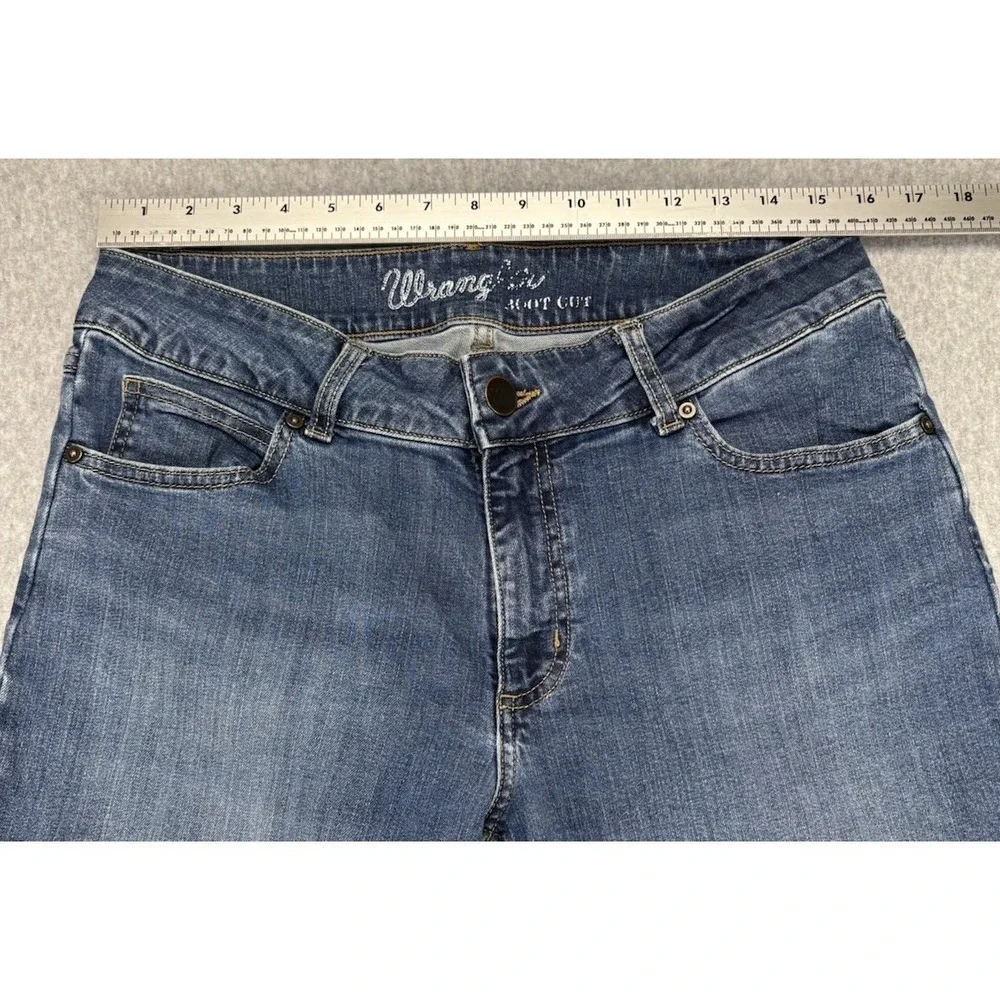 Wrangler Jeans‎ Womens 11x32 Boot Cut Essential Mid Rise Western Rodeo Stretch